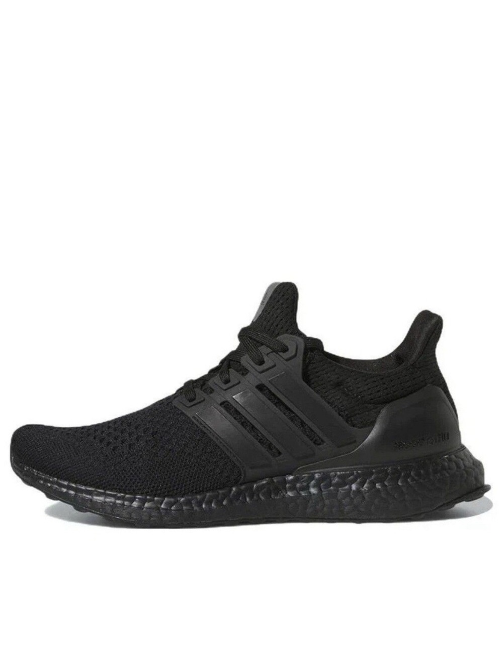 adidas Women's ultraboost  Black Knit Lace-Up Running Shoes